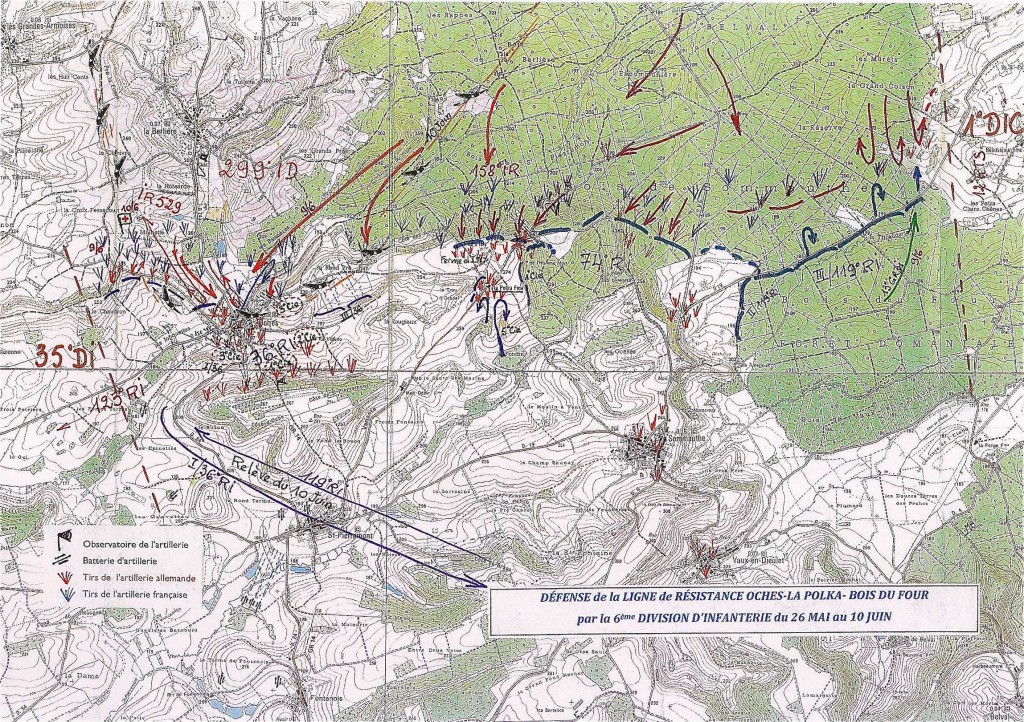 Ligne de résistance de la 6° DI